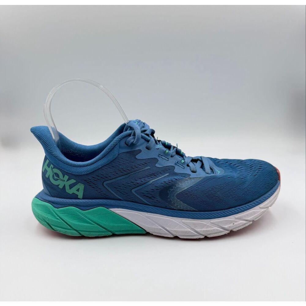 Hoka One One Arahi 5 Women’s Size 9.5 Blue Running Athletic Shoes Sneakers